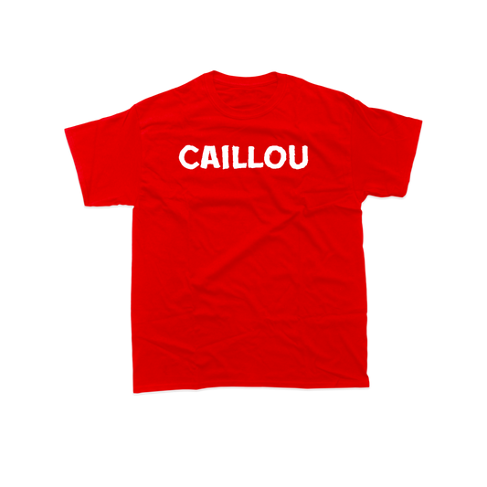T-shirt + Vinyle rouge "Caillou" édition limitée dédicacé et numéroté