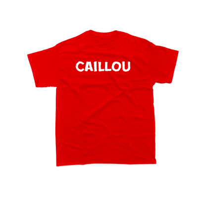 T-shirt + Vinyle rouge "Caillou" édition limitée dédicacé et numéroté